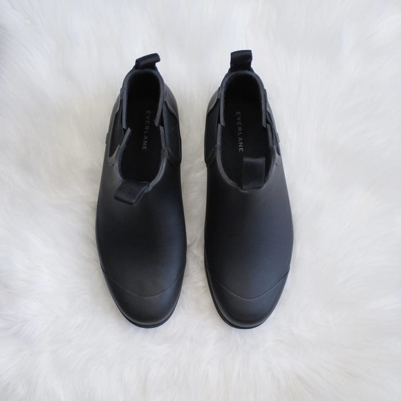 Everlane Black Rubber Rain Boot - Picture 3 of 6